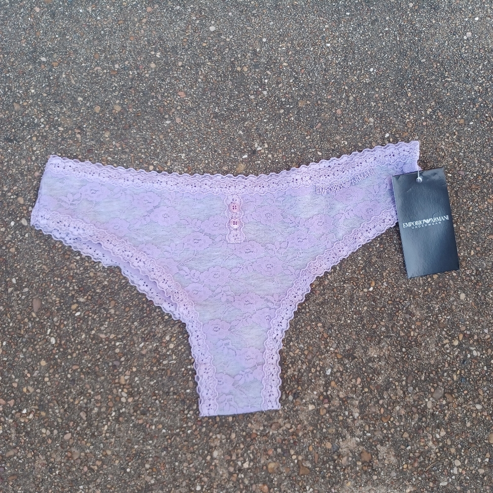 Emporio Armani Floral Lace Panties